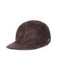 Bajal Va Square Suede Camp Cap Brown