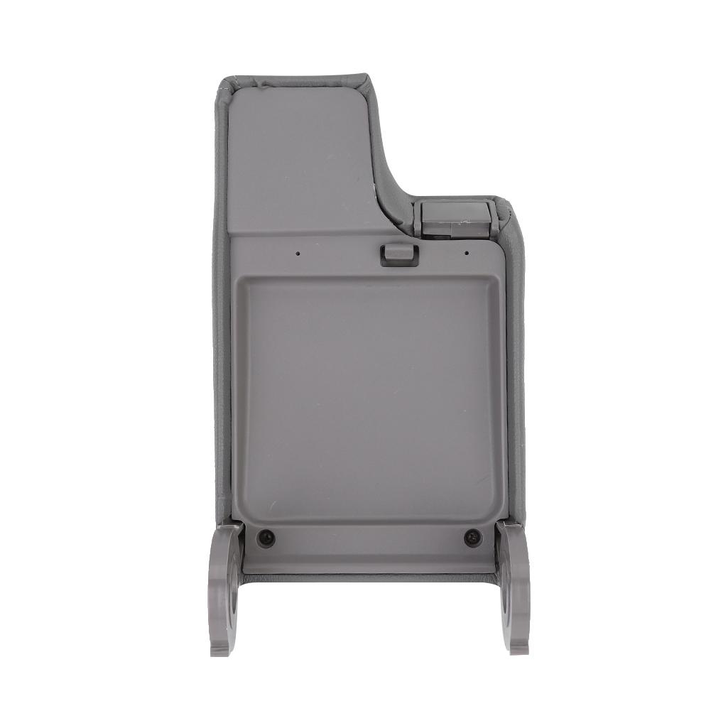 Car Center Console Armrest Cover Pad Cushion Fits for E46 1999 2004Gray