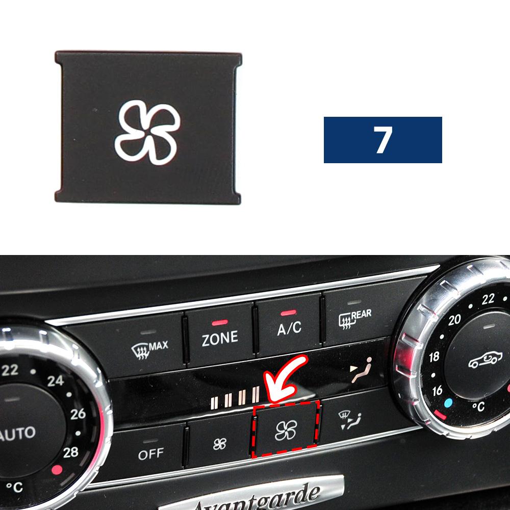 AC Air Conditioning Climate Control Switch Button for Mercedes Benz C ML SL CLS GLK GLE GLS G W204 X204 W218 W166 W292 W263 W231