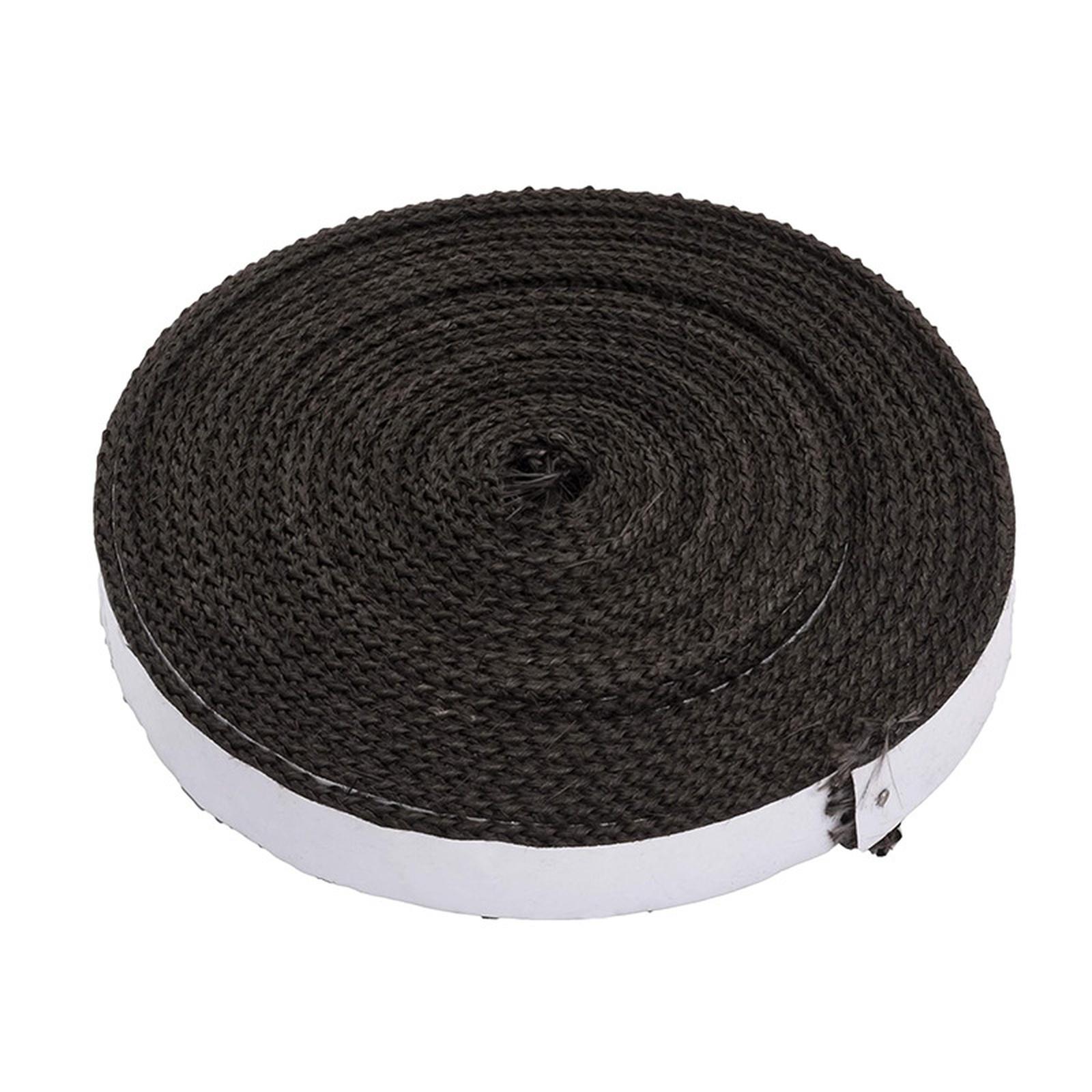 H58B Уплотнения крышки Высокотемпературная прокладка для гриля Замена уплотнений гриля Волокнистый материал one size чёрный