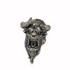 Bull Head Sculpture Brass Knife Beads EDC DIY Paracord Woven Bracelets Lanyard Pendants Accessories Outdoor Tool Hangings Charms
