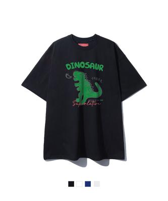 SUPERLATIVE S/P Dinosaur Oversized Short Sleeve T-Shirt (Gos2-5Sp171)