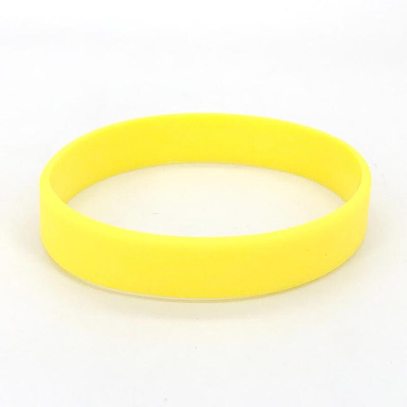 Wei Zhi Solid Color Silicone Sports Wristbands