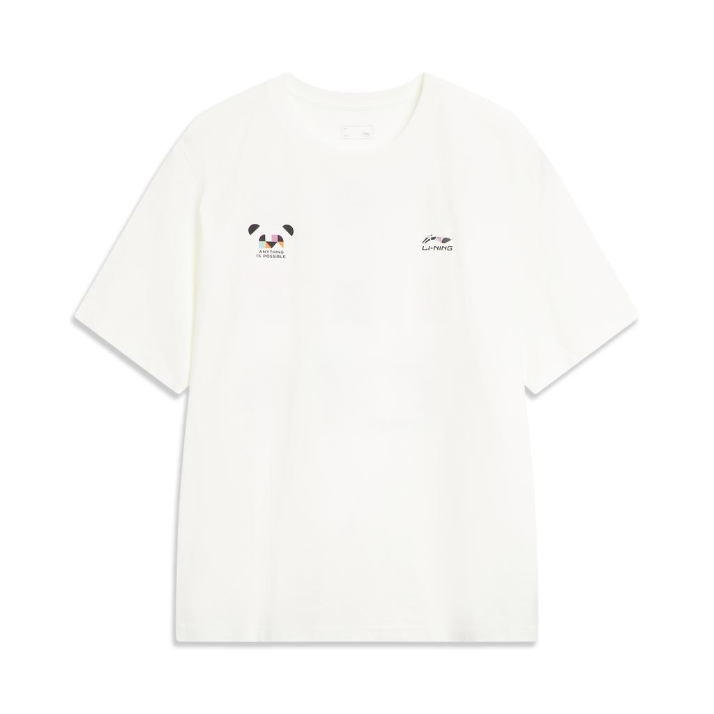 Li Ning Sports Life Collection T Shirt Men's Ivory AHSVE99-1