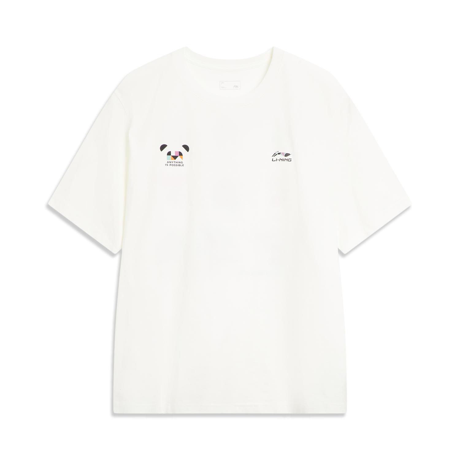 

Li Ning Серия спортивного образа жизни Ледяное ощущение Комфортная Влагоотводящая Быстросохнущая Прохладная Футболка с круглым вырезом и логотипом, с коротким рукавом, Мужские футболки AHSVE99-1 3XL