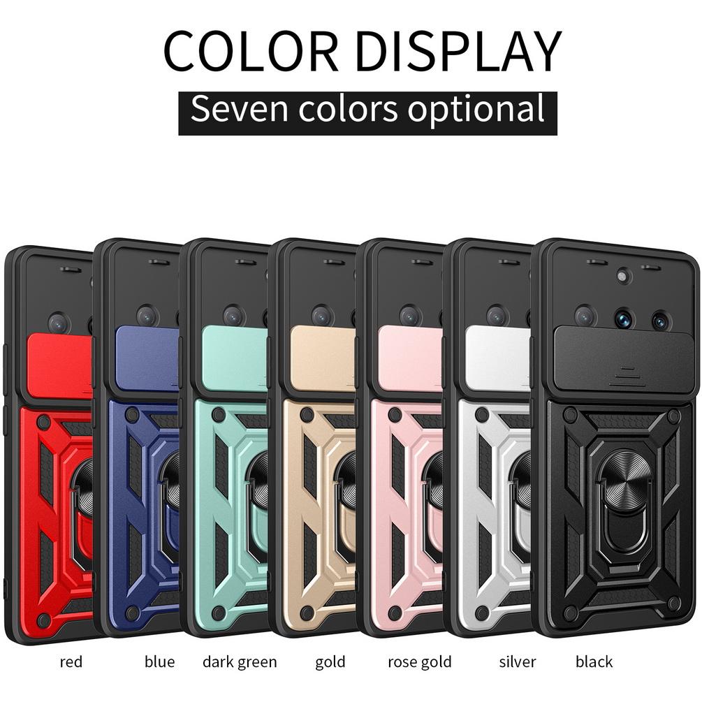 Camera protect case for Realme 11 Pro + Realme11 Realme 10 Pro 9i 9 Pro Plus 8i 8 Pro Narzo N53 N55 N50i Armor Hybrid Ring Cover