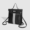 Oxford Canvas Backpacks Fashion Black Shoulder Bags for Women Students Large Capacity Schoolbags Casual Sports Travel Bags