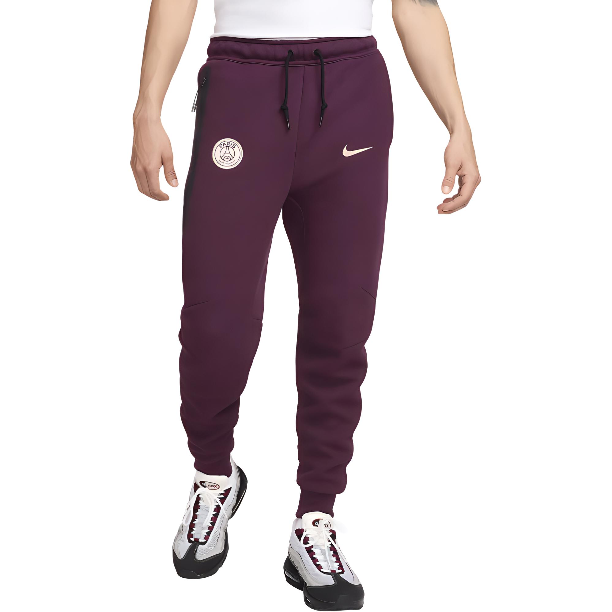 Nike Paris Saint Germain Tech Fleece Men s Nike Soccer Joggers FN8490-610 L