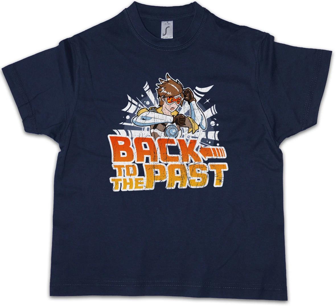 Back to the Past Kids Boys kids boys T-Shirt Marty Retour Car Doc Fun Comic Look Future 100