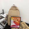 Schoolbag1011 Japanese ins Large Capacity Simple Backpack Lightweight High School Student College Student Backpack Fresh Versatile School Bag