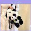 Plush Police Panda Backpack For Kids With Cartoon Design And Storage Capacity
