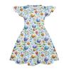 Girls' Summer Princess Dress - A-Line T-Shirt Dress Easter Day