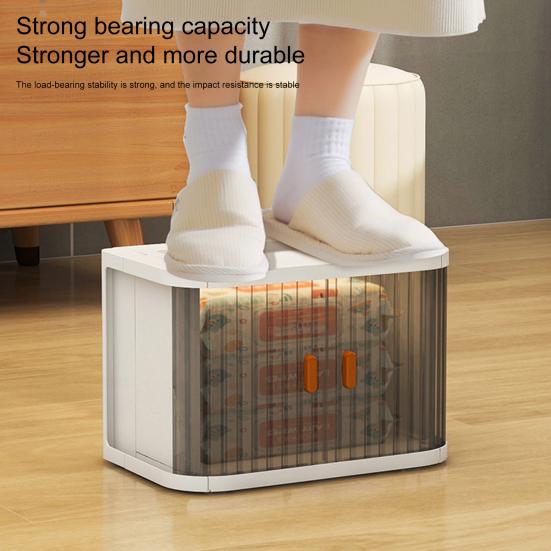 

1 шт. / 2 шт. Настольный ящик для хранения Нижний слот Экологически чистые полезные складные дизайнерские товары для дома