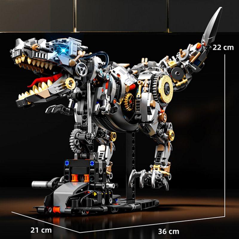Mechanical Tyrannosaurus Rex Building Educational Assembly Dinosaur Toy Gift Set - Beautiful and 13087