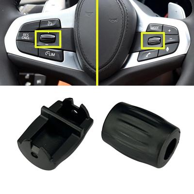 Black  Car Multi-function Steering Wheel Control Button For BMW 5 6 X3 X4 6GT Series G30 G38 G01 G02 G32