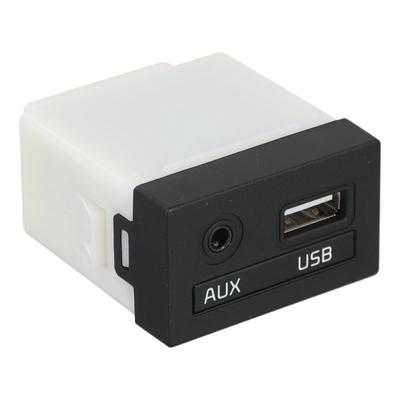 Gniazdo AUX USB 2.0 w zestawie Do Kia K3 Forte Cerato 2014-2015 96120-A7000 Samochodowe gniazdo adaptera audio AUX Do bezpośredniego montażu
