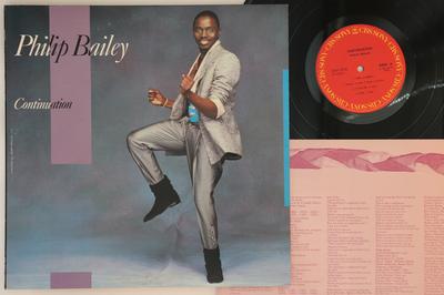 LP Record PHILIP BAILEY ( EARTH WIND & FIRE ) - Continuation 25AP2676 CBS SONY 1983 Japan Soul/Funk Used