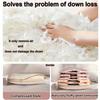 High-Quality Space-Saving Self-Compressing Hanging Storage Bag - Side Opening Design, Durable Fabric Garment Organizer with Up To 40% Compression Rate
