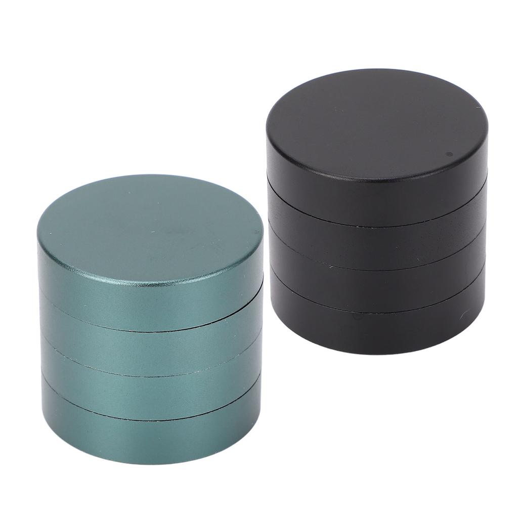 4 Layer Billiard Chalk Case Portable Aluminum Round Pool Cue Chalk Holder Universal