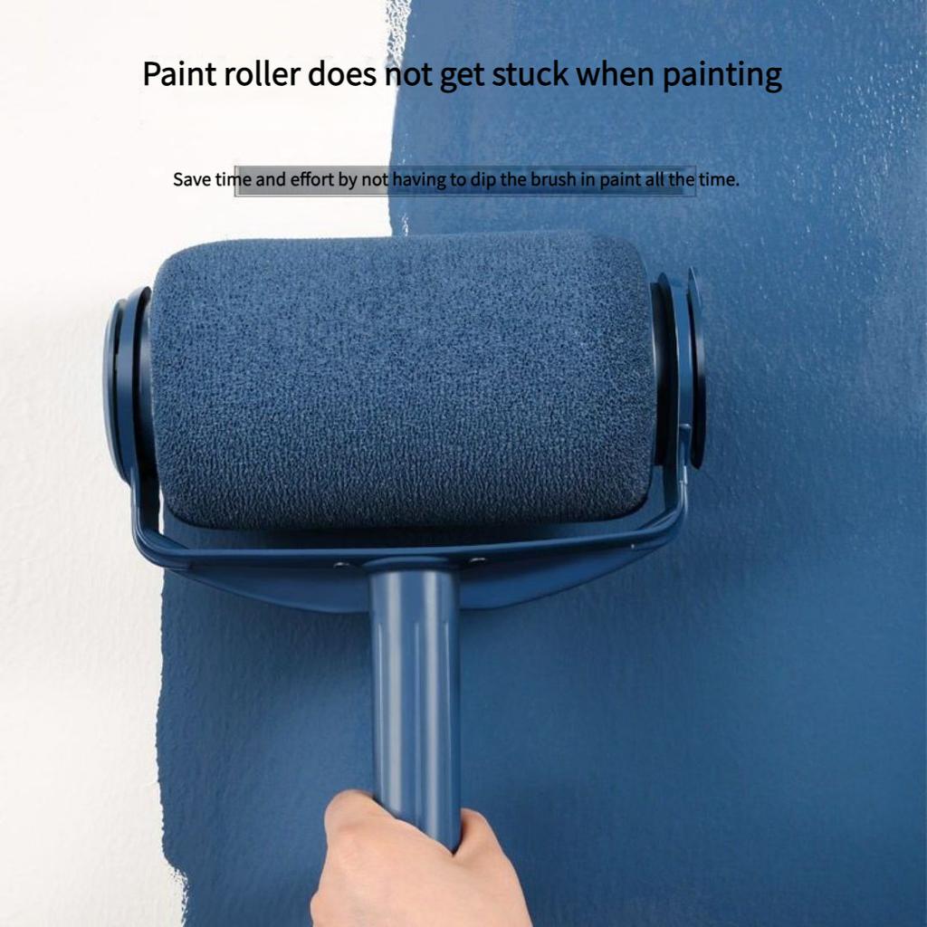 Multi-Purpose Drip-Proof Paint Roller Kit with Accessories And Three-Section Tube