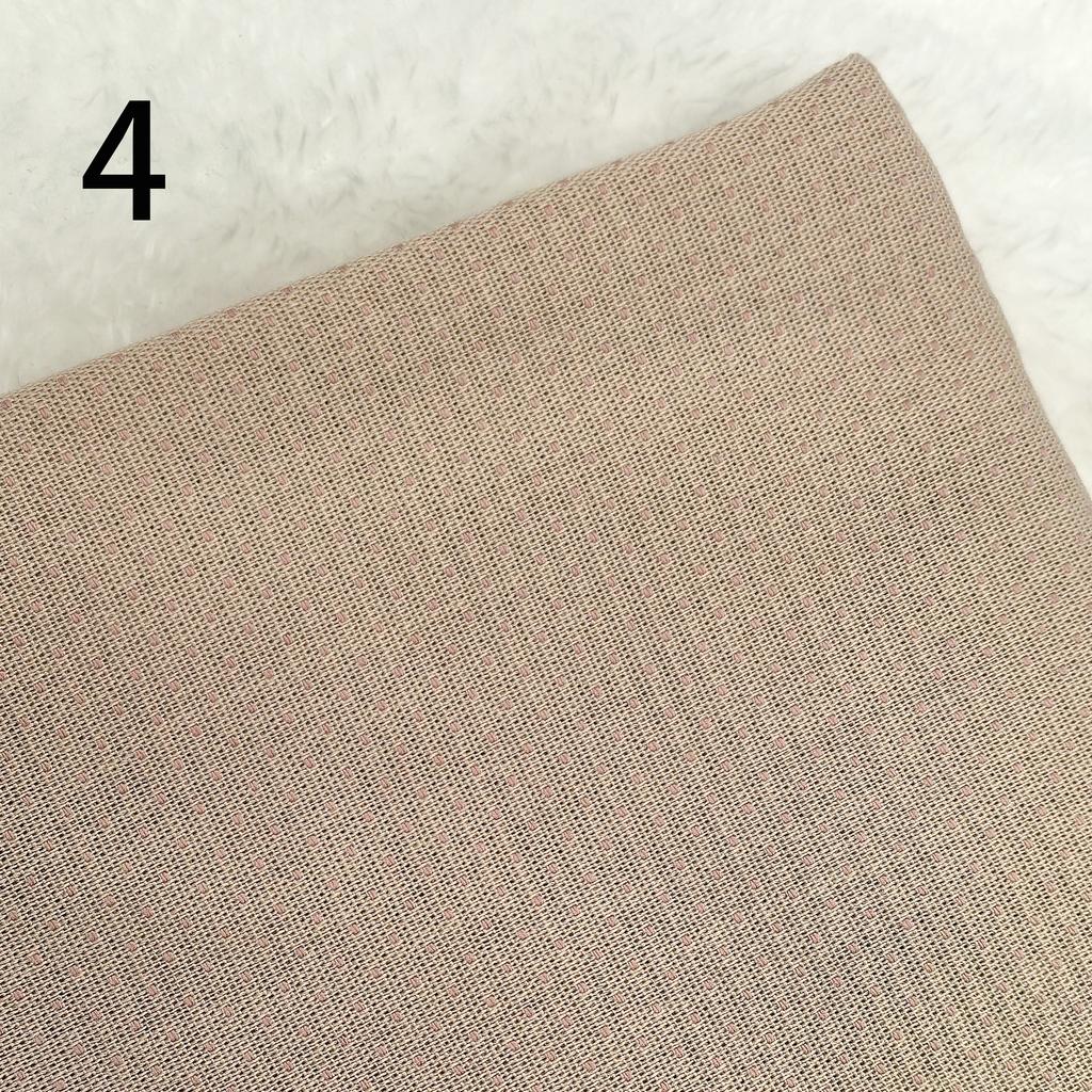 Bargain price Japanese Yarn-dyed Fabric DIY Handmade Bag Doll Quilting Craft Patchwork Fabric 100% Cotton Sewing Cloth 50*70CM