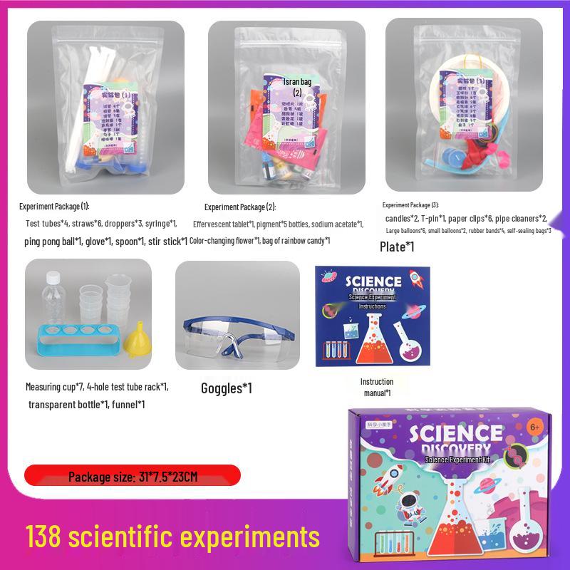 DIY Science Experiment Kit for Kids Aged 6-12: Fun and Educational Materials
