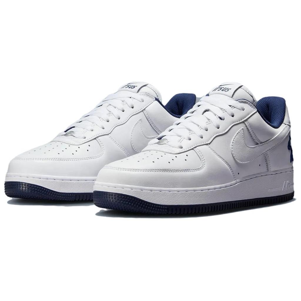 Lil Yachty X Nike Air Force 1 Low Concrete Boys Men Sneakers White Midnight-Navy Dark-Powder-Blue IB5720-100