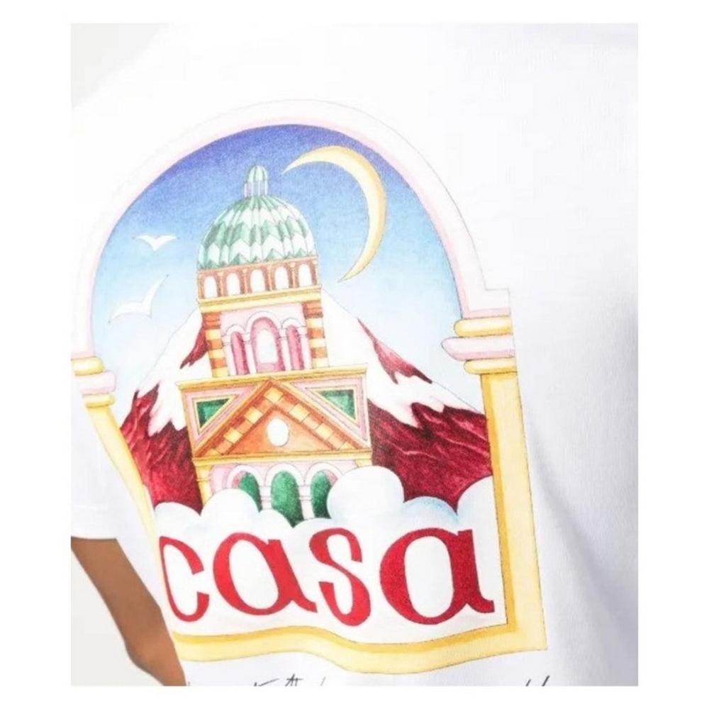 Casablanca Mens Vue De LÂ´Arche T-Shirt