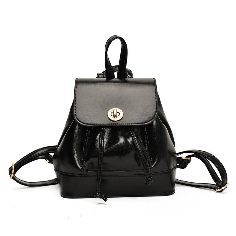 

Простой и модный городской маленький рюкзак, женский осенне-зимний новый, ручная сумка-ведро, текстурный рюкзак