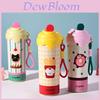 New Stainless Steel Ice Cream Insulated Cup With Straw For Students And Travel
