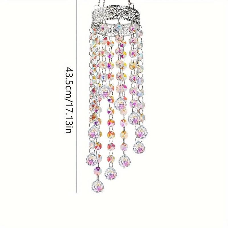 Modern Wind Chimes Aesthetic Crystal Wind Chime Minimalist Interior Sun Catchers Luxury Decorative Pendant Home Decorations