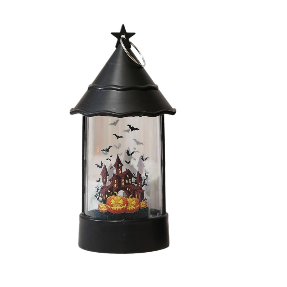 Vintage Halloween Decorative Light Portable Pumpkin Light Halloween LED Lamp Living Room Decor