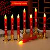 Electronic Candles for Incense Offering: God of Wealth Lamp for Buddha Altar, Housewarming, & New Home Candlestick