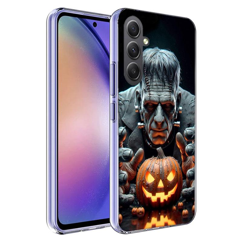Horror F-Frankenstein Phone Case For Samsung A16 A26 A36 A56 A17 A03S A04S A02S A05S A50S A30 A20 A70S A40 A21 Galaxy Note 20 10