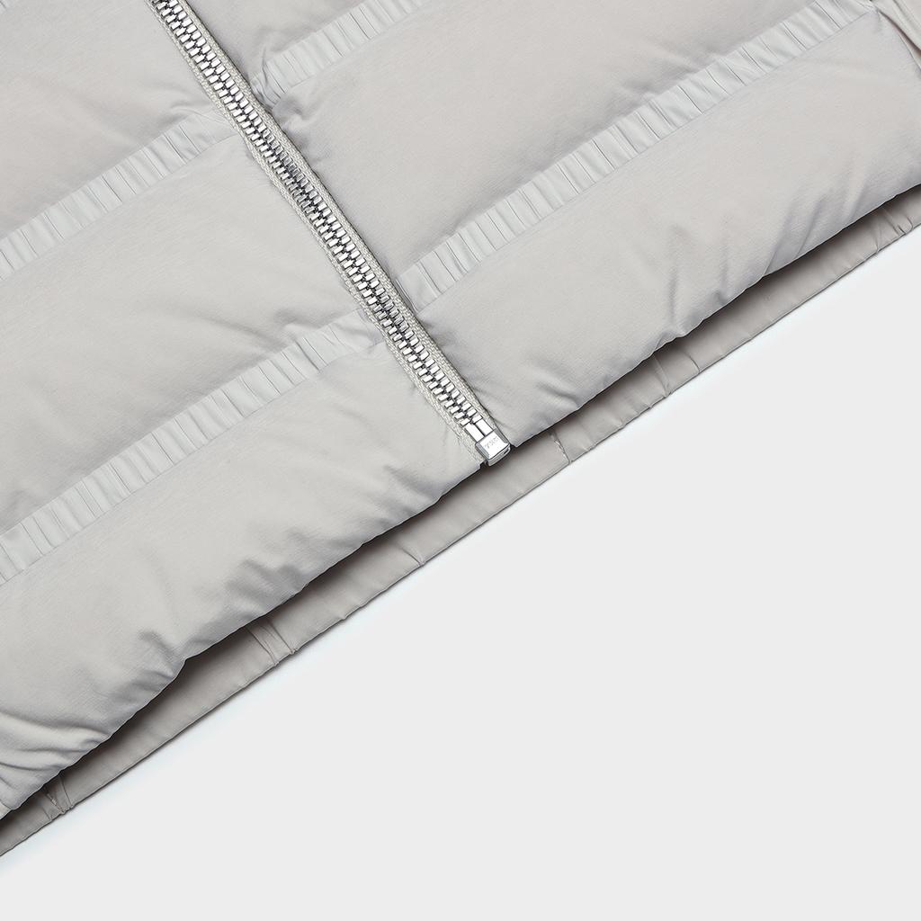 New FILA Down Jacket Women's Wheat Beige Khaki A11W345903F-BG