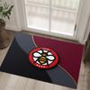 Brentford Football Design Crystal Velvet Carpet Cozy Non?Slip Printed Rug For Bedroom Living Room Entrance