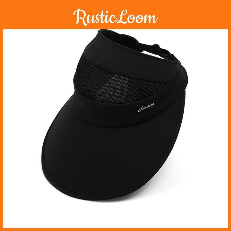 Summer Lightweight Wide Brim Sun Hat Polyester Fabric Women Sunshade Uv Defense