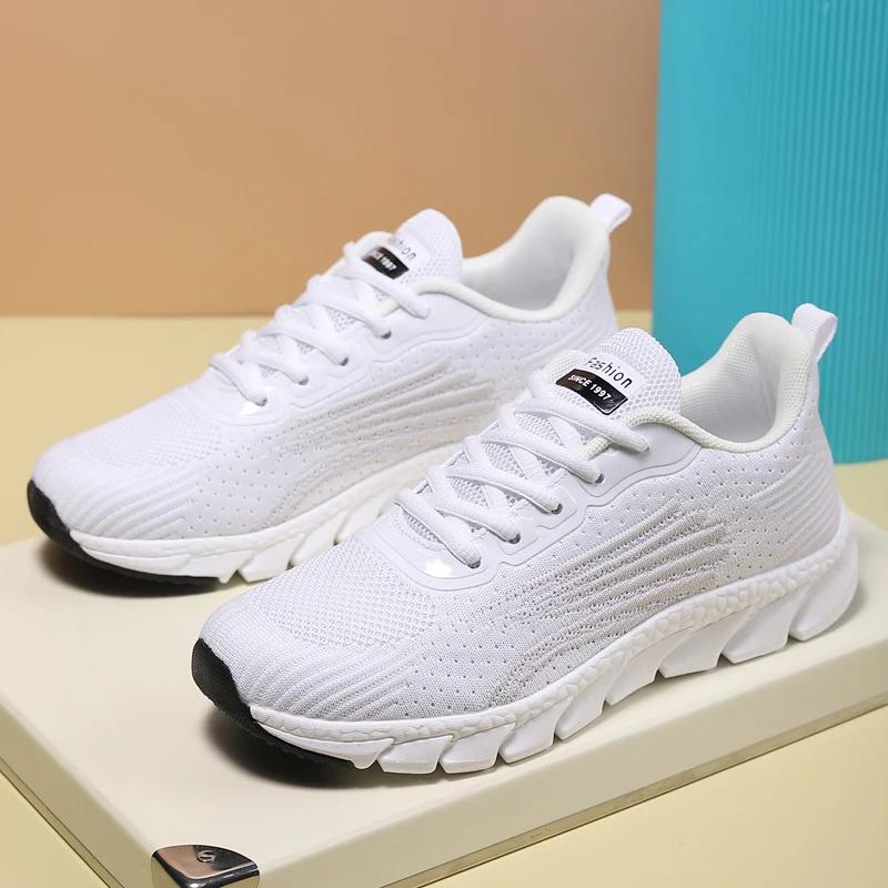 2025 Women's Sneakers Running Shoes Lightweight Trainers Breathable Walking Shoes Outdoor Comfortable Athletic for Men Zapatos