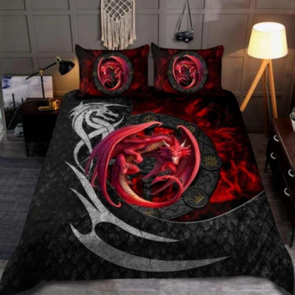 Tmarc Tee Native Skull Galaxy Bedding Set Bedspreads Home Bedding Set Quilt Cover Set