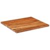 Vidaxl Blat Stołu, 90X80X2,5 Cm, Prostokątny, Lite Drewno Akacjowe