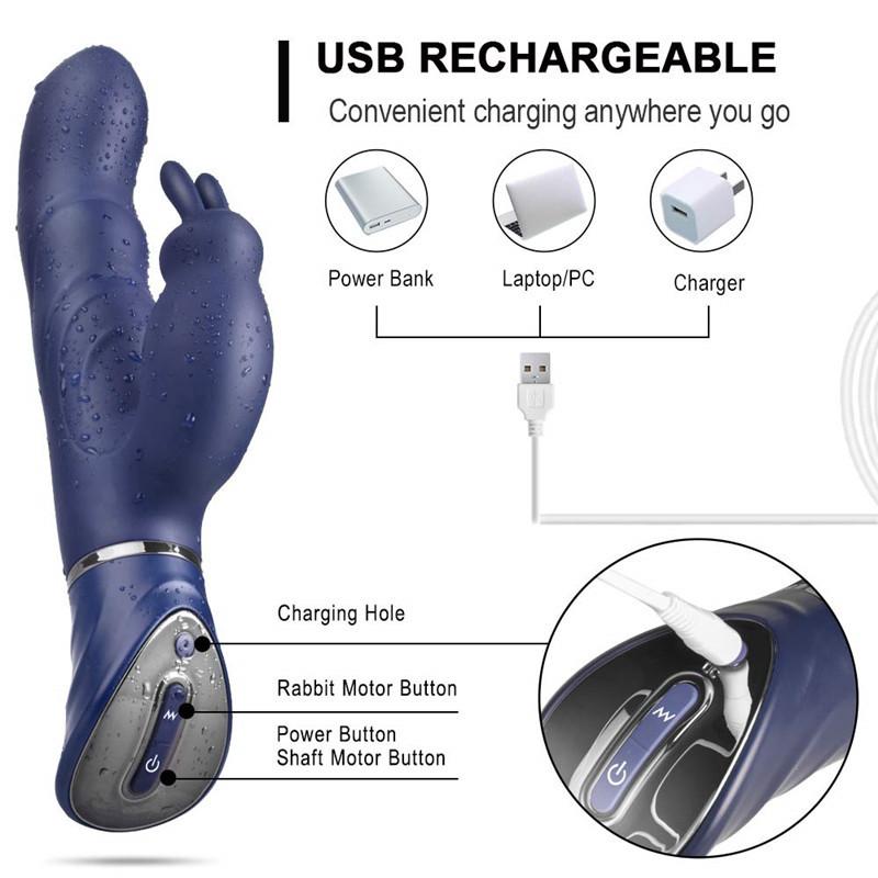 Women's Masturbation Products Vibrator 10 Frequency Vibrator Warming Strong Vibrating Sex Supplies Female Massage Vibrator