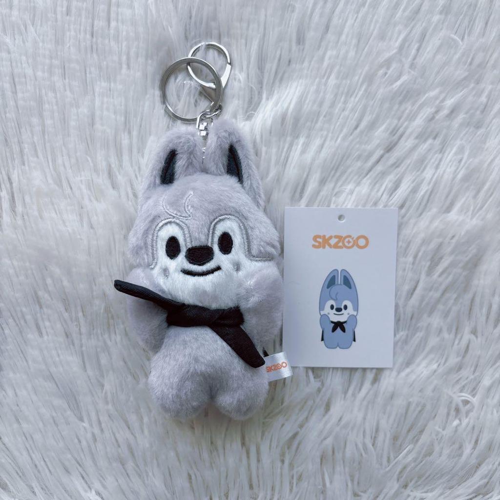 [USED] skzoo Wolfchan Magnetic Key Ring Stray Kids Bang Chan