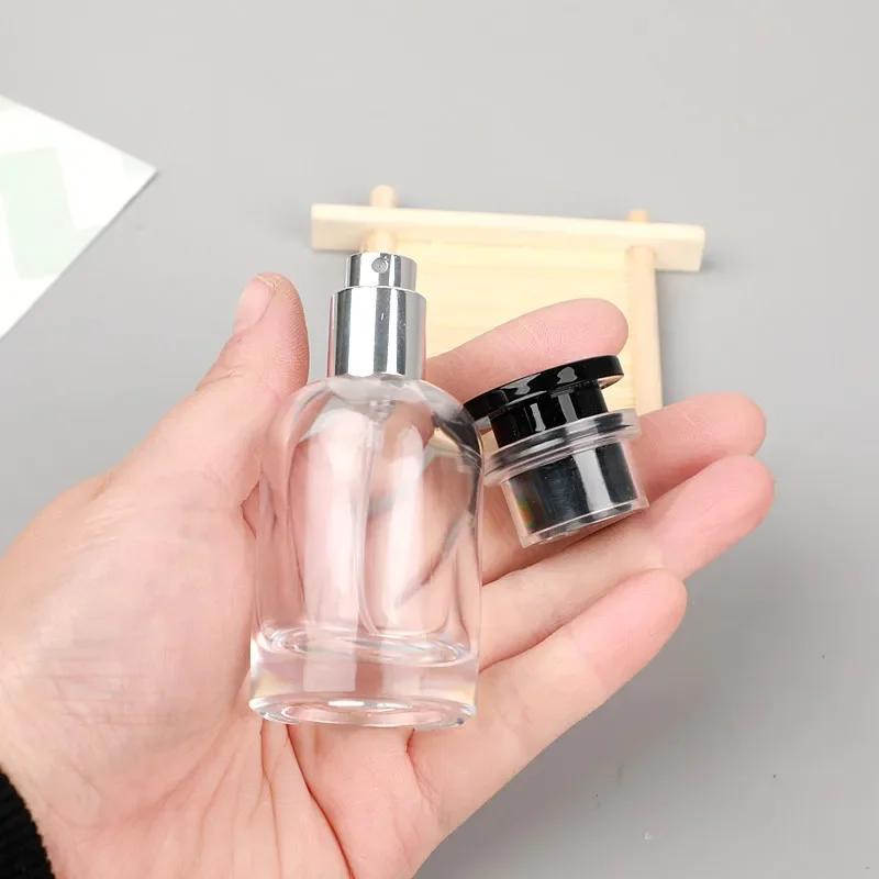 1PCS 30ml Perfume Bottle Spray High-end Glass Portable Travel High-end Perfume Bottle Empty Containers Sample Bottle Splitter