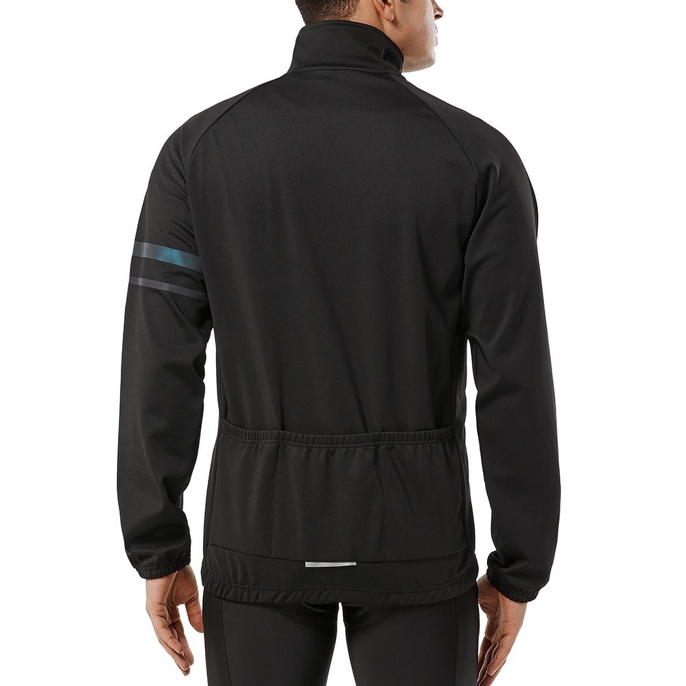 Cycling Sets WOSAWE Mens Winter Thermal Jacket Pants Gel Padded