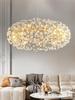 Nordic Dandelion Crystal Pendant Light for Living Room, Bedroom & Bar - Luxurious Creative Style Lighting