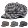 Pălărie Unisex Thousand Bird Grid Personality Newsboy Primăvară Toamnă Retro Berete Pălării Pălării Casual Wild Pălărie Octogonală