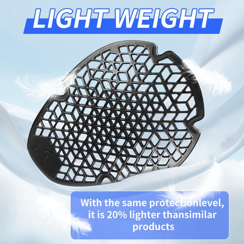 Black CE Level 1/2 Motorcycle Body Protection Pad Universal Motocross Racing Safety Insert Armor Back Protector Moto Equipment