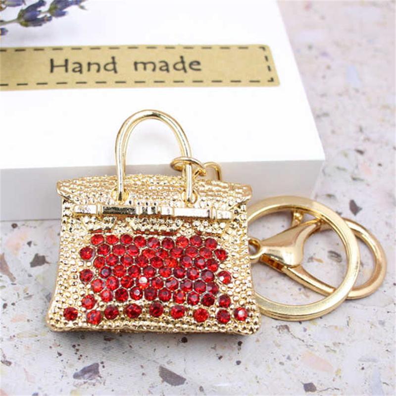 Fashion Cute Crystal Women Rhinestone Bag Lady Wedding Jewelry Trinket Car Girl Gift Bag Charm
