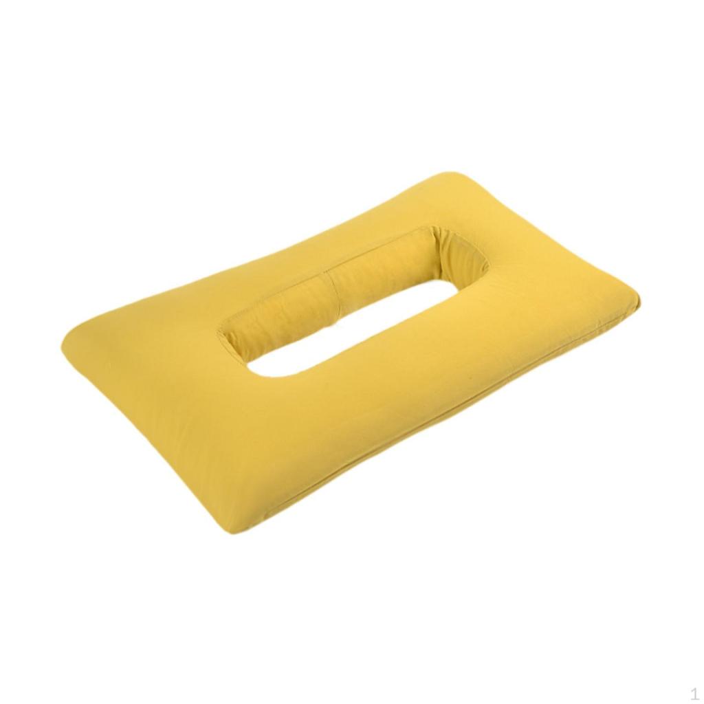 Ear Piercing Pillow for Side Sleepers Breathable Washable Comfortable Home with A Hole