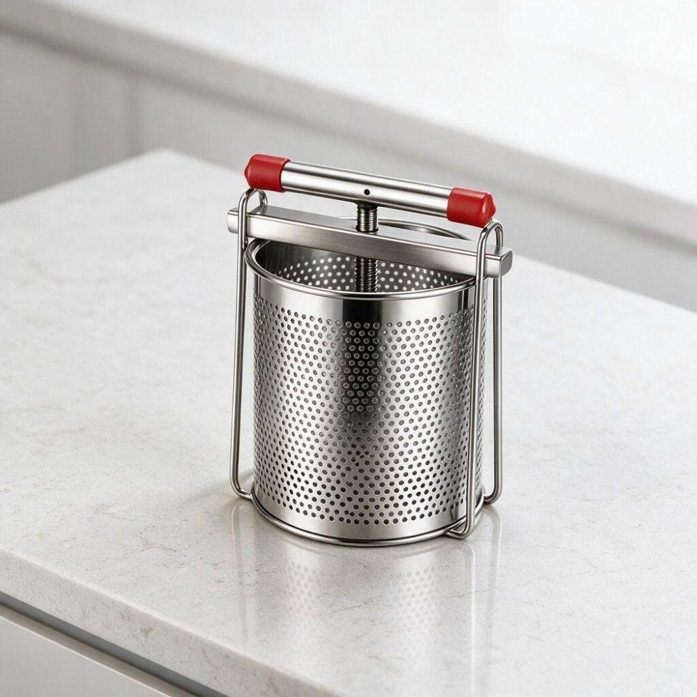 with Filter Bag Manual Juicer Stainless Steel Vegetable Squeezer Fruit Extractor Citrus